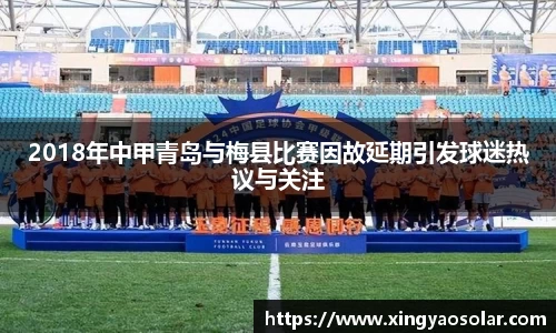 2018年中甲青岛与梅县比赛因故延期引发球迷热议与关注